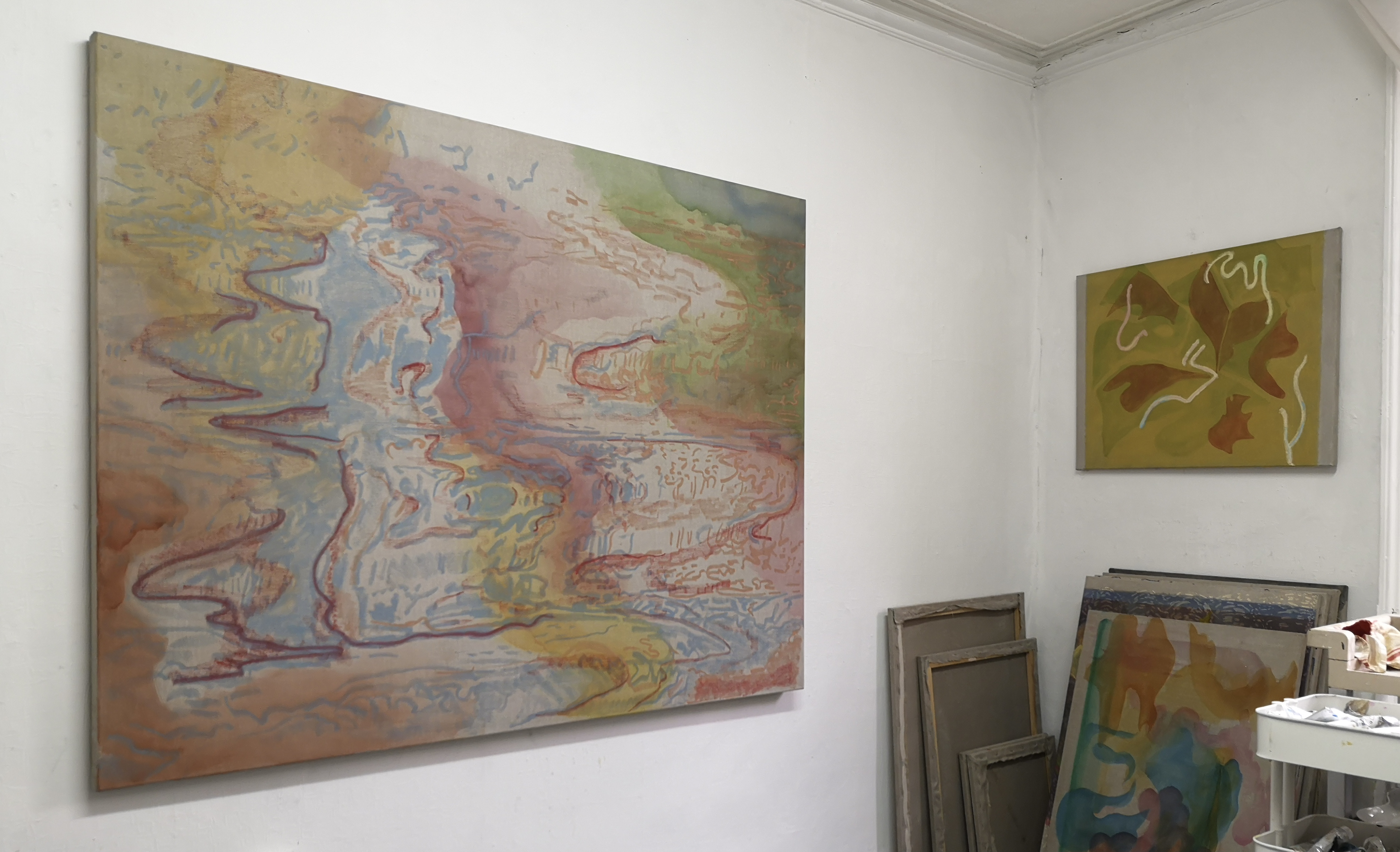 Culture Night exhibition installation view at Abbey Artist Studios